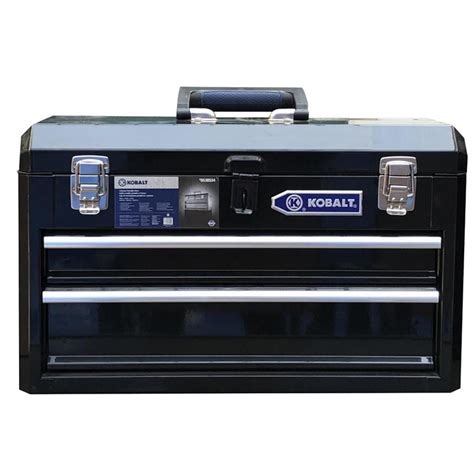 kobalt portable 20.6 in 2 drawer steel lockable tool box|6 drawer rolling tool chest.